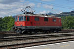SBB Lokzug mit Re 420 144 von P in Olten-Hammer am 29.