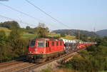 Re 420 332-9 mit dem 47017(Basel Bad Rbf-Lupfig) bei Zeihen 30.8.19