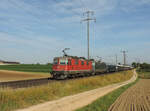 Möhlin - 17. Juni 2022 : Re 4/4 11195 + 161 mit dem Orient Express von Calais nach Venedig.