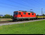 SBB - 420 147 mit Güterzug unterwegs bei Lyssach am 02.09.2022