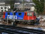 421 395-5 der SBB-Cargo stand heute in Aachen-West geparkt.