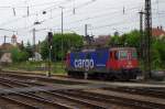 421 383 SBB Cargo steht am 30.05.2013 in Regensburg Hbf.
