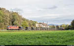 SBB Cargo Re 4/4 II 11254 mit Panzerzug Hinwil - RBL am 18.