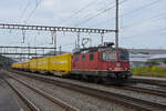 Re 460 293-3 durchfährt den Bahnhof Rupperswil. Die Aufnahme stammt vom 07.09.2021.