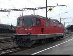 SBB - Re 4/4  420 115 abgestellt im Güterbahnhof von Langenthal am 25.12.2022