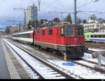 SBB - Re 4/4  420 116 Abgestellt in Bern am 22.01.2024