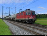 SBB - 420 295 vor Güterzug unterwegs bei Lyssach am 2024.05.08