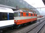 Re4/4 11109 mit einem InterRegio am 16.08.2007 in Erstfeld.