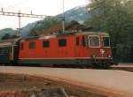 Re 4/4II 11379 am 17.05.1999 in Landquart