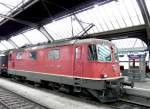 SBB - Re 4/4 11200 im Hauptbahnhof von Zrich am 19.04.2008