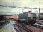 SBB Re 4/4'' 11281 + Swiss Express - Zurich - 22.09.1980