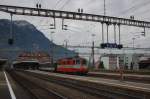 Re 4/4 II 11109 mit Gotthard Interregio am 01.11.2010 in Arth-Goldau