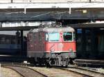 SBB - Re 4/4 11195 bei Rangierfahrt im Bahnhof Basel SBB am 26.06.2011