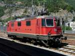 SBB - Re 4/4  11301 im Bahnhof brig am 02.09.2013