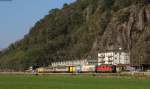 11324 mit dem Postzug bei Castione-Arbedo 30.10.14