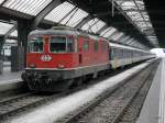 SBB - Re 4/4 11141 im HB Zürich am 11.03.2016