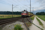 SBB: Postcontainerzug mit der Re 420 291-7 bei Deitingen am 5.
