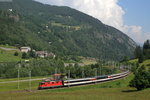 11172 mit dem IR 2332 (Locarno-Basel SBB) bei Quinto 24.6.16