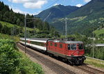 SBB: IR Basel-Locarno mit der Re 4/4 II 11194 auf der Gotthard-Südrampe am 28.