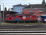 SBB - 420 294-1 abgestellt im Bahnhof von Solothurn am 05.02.2021