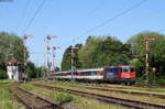 Re 421 371-6 mit dem EC 196 (München Hbf-Zürich HB) in Lindau Reutin 27.5.17