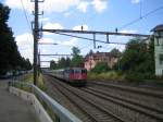 Die Re 421 381-5 fhrte am 13.7.05 den EC 195 nach Mnchen auf dem Abschnitt Zrich HB- Lindau, ab St.