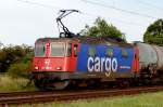 421 393-0 SBB Cargo am 11.08.2011 bei Woltorf