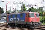 SBB Cargo 421 385 am 7.6.13 als Tfzf in Düsseldorf-Rath.