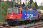 421 388-0 SBB Cargo in Hochstadt/ Marktzeuln am 05.04.2014.