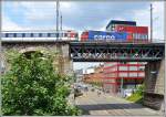 EC195 nach München überquert die Limmatstrasse in Zürich. (19.06.2014)