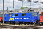 Re 430 112-3, ex Crossrail 430 112  Zita , ist beim Lok Depot Basel abgestellt.