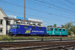Doppeltraktion, mit den Loks 430 114-9 und 430 112-3 durchfährt den Bahnhof Pratteln. Die Aufnahme stammt vom 06.05.2020.