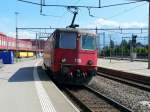 Crossrail - Lok 436 115-0 bei der Durchfahrt im Bahnhof Thun am 07.08.2010