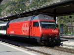 SBB - 460 037-5 im Bahnhof von Brig am 20.09.2007