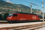 Re 460 048-2 am 25.08.1998 in Visp.