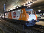 SBB - Werbelok 460 085-4 im Bahnhof Bern am 25.03.2016