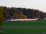 SBB - 460 041-7 mit RE Biel - Bern unterwegs in Busswil am 27.03.2017