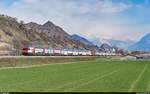 SBB Re 460 103 und Re 460 040 mit IR Brig - Genève Aéroport am 21.