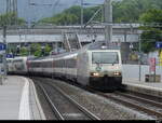 SBB - Werbelok 460 041--7 unterwegs in Bern Wankdorf am 01.07.2023