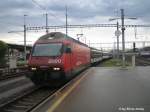 Die Re 460 095-3 stellte am 1.8.08 die Komposition des IR 781 nach Chur in den HB Zrich.