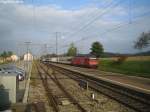 Re 460 042-5 ''Albis'' bei der Durchfahrt in Rickenbach-Attikon am 18.9.09 mit dem IR 2136 nach Biel.