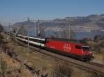 Re 460 074 mit IC bei Kumm am 05.20.2011