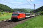 Re460 086 mit IC780 am 10.05.2013 in Tecknau