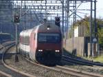 SBB - 460 011-0 unterwegs nach Zürich bei der einfahrt im Bahnhof Rupperswil am 