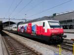 SBB - 460 048-2 im Bahnhof Luzern am 04.07.2015