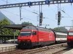 SBB Re 460 071-4 Interlaken Ost am 4.