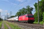 460 045 mit IC bei Kiesen am 09.06.2010