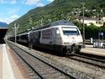 SBB - 460 041-7 mit IR im Bahnhof Bellinzona am 18.09.2013