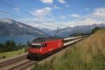 SBB 460 018, Kumm am Thuner See, 15.06.2012.