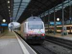 SBB - 460 083-9 am Schluss des IC nach Basel bei der abfahrt im Bahnhof Olten am 24.01.2016